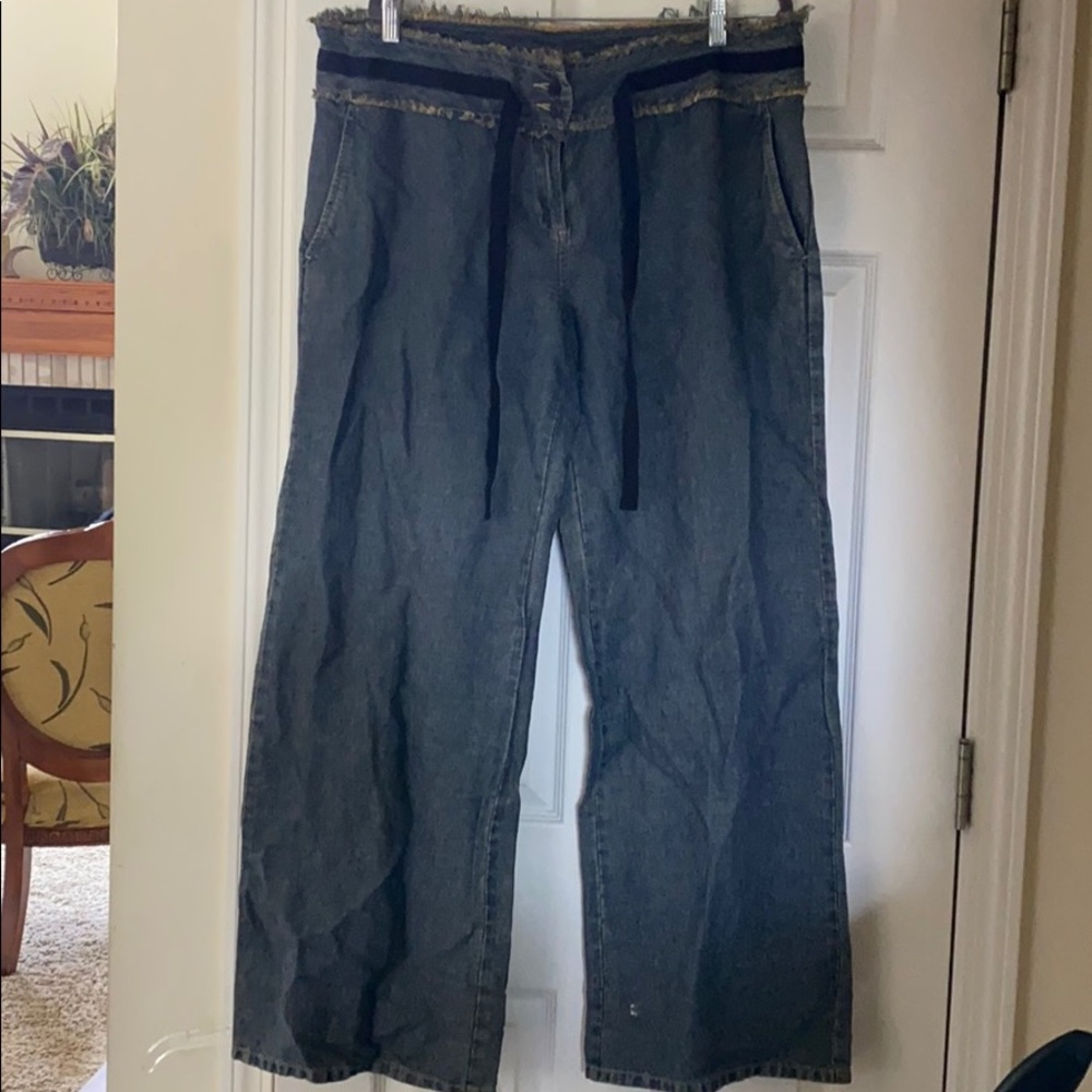 Calvin Klein Frayed Jeans